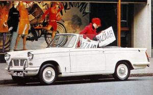 Triumph Herald 1200 Convertible 1961 года
